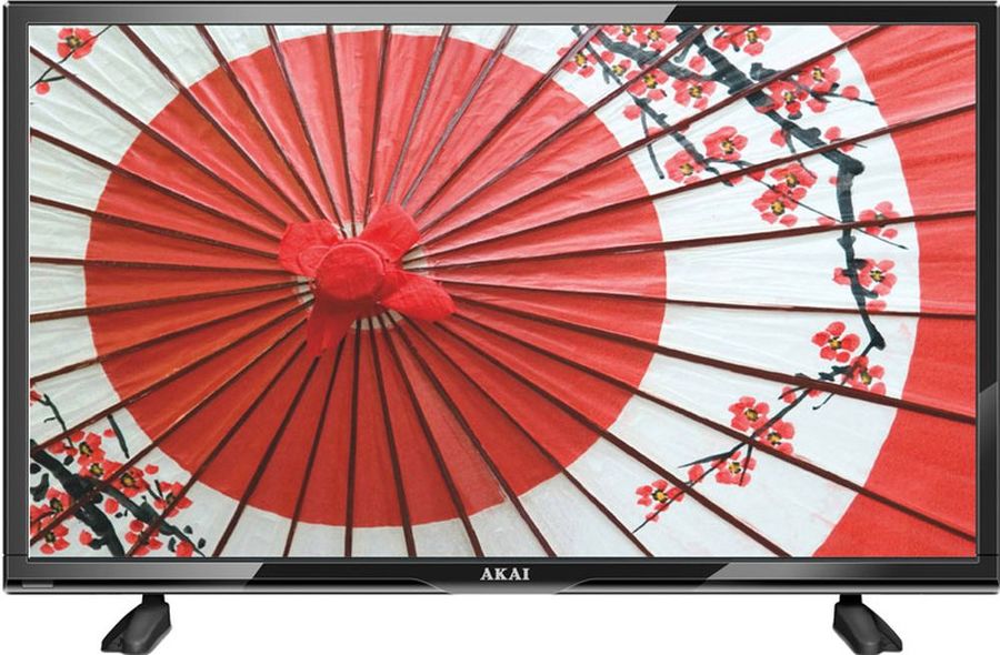 LED телевизор AKAI LEA-24K39P "R", 23.6", HD READY (720p), черный