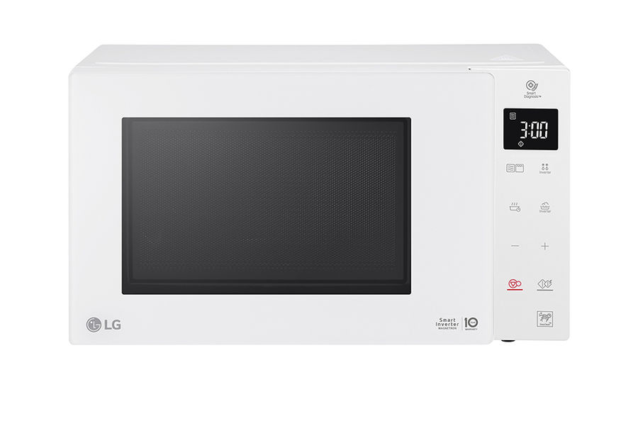 Микроволновая печь LG MB63W35GIH, белый Микроволновая печь LG MB63W35GIH, белыйМикроволновые печи<br>мощность 1000Вт, объем 23л, гриль, внутреннее покрытие- Антибактериальное легкоочищаемое покрытие EasyClean, блокировка от детей, цвет- белый<br>