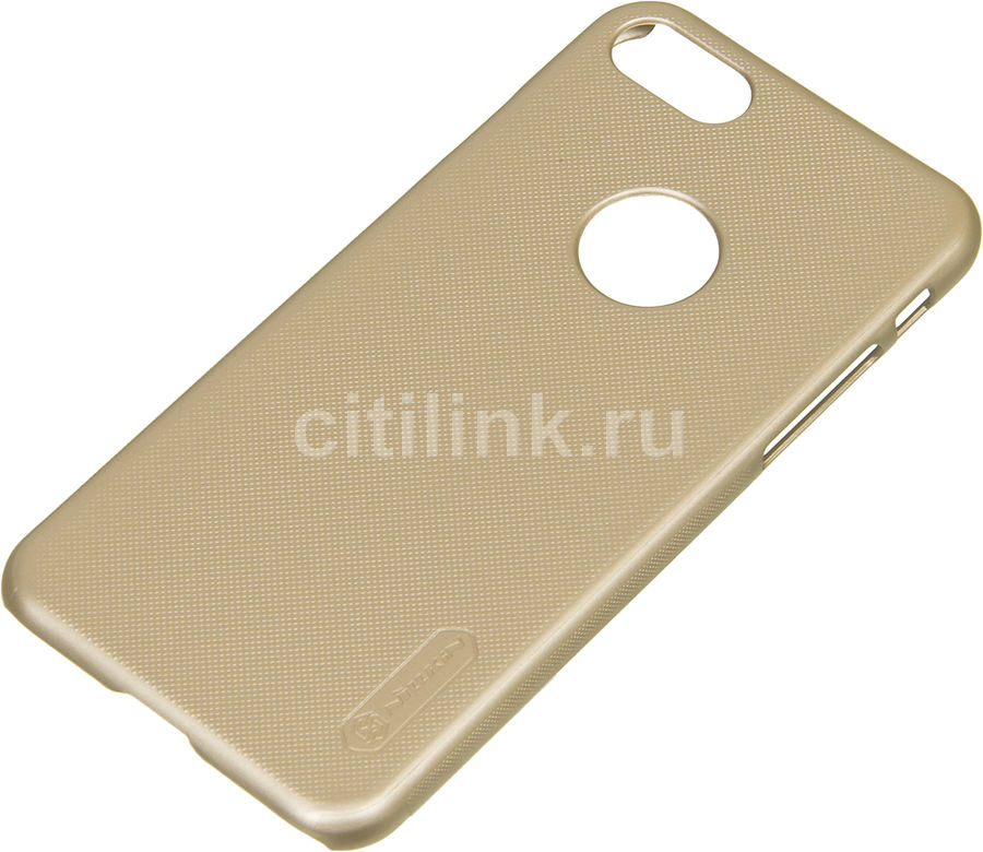 Чехол (клип-кейс) Nillkin Super Frosted Shield, для Apple iPhone 7, золотистый Чехол (клип-кейс) Nillkin Super Frosted Shield, для Apple iPhone 7, золотистыйЧехлы для смартфонов<br>Чехол (клип-кейс) Nillkin Super Frosted Shield изготавливается из жесткого прочного пластика (поликарбоната). Чехол надежно защищает ваш смартфон Apple iPhone 7 от внешних воздействий, грязи, пыли, брызг. Чехол обеспечивает свободный доступ ко всем функциональным кнопкам смартфона и камере.<br><br>Цвет: золотистый<br>Тип чехла: накладка