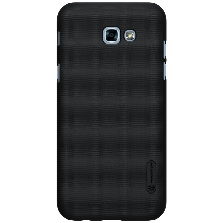 Чехол (клип-кейс) Nillkin Super Frosted Shield, для Samsung Galaxy A5 (2017), черный Чехол (клип-кейс) Nillkin Super Frosted Shield, для Samsung Galaxy A5 (2017), черныйЧехлы для смартфонов<br>Чехол (клип-кейс) Nillkin Super Frosted Shield изготавливается из жесткого прочного пластика (поликарбоната). Чехол надежно защищает ваш смартфон Samsung Galaxy A5 от внешних воздействий, грязи, пыли, брызг. Чехол обеспечивает свободный доступ ко всем функциональным кнопкам смартфона и камере.<br><br>Цвет: черный<br>Тип чехла: накладка