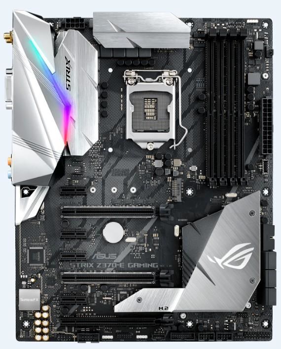Материнская плата ASUS ROG STRIX Z370-E GAMING, LGA 1151v2, Intel Z370, ATX, Ret цена Материнская плата ASUS ROG STRIX Z370-E GAMING, LGA 1151v2, Intel Z370, ATX, Ret цены онлайн