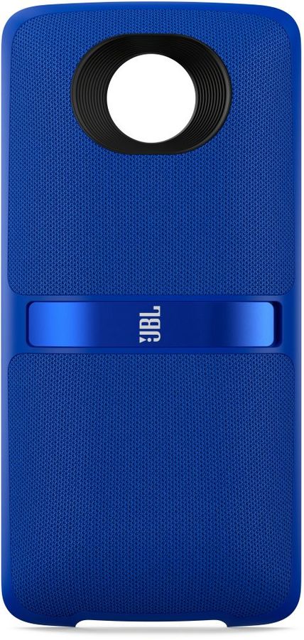 Внешний мод акуст.сис. Motorola SoundBoost 2 для Moto Z/Z Play 1000mAh синий (PG38C01826) Внешний мод акуст.сис. Motorola SoundBoost 2 для Moto Z/Z Play 1000mAh синий (PG38C01826)Внешние моды для смартфонов<br>Динамики: стерео, драйверы 27-мм Мощность: 2 х 3 Вт Частотный диапазон: 200 Гц – 20 кГц Звуковое давление: 80 дБ (0,5 м)<br><br>Цвет: синий