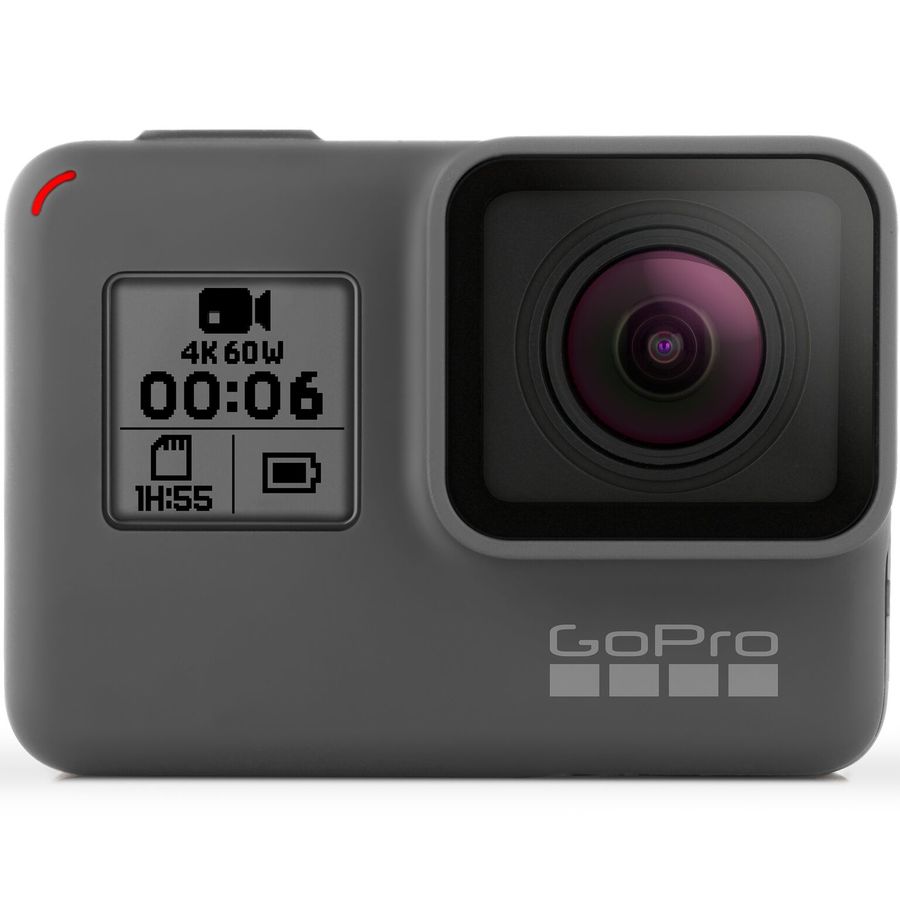 Экшн-камера GOPRO HERO6 Black Edition 4K, WiFi, черный [chdhx-601]