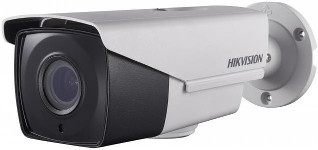 Камера видеонаблюдения HIKVISION DS-2CE16H5T-IT3Z, 2.8 - 12 мм, белый Камера видеонаблюдения HIKVISION DS-2CE16H5T-IT3Z, 2.8 - 12 мм, белыйКамеры видеонаблюдения<br>съемка: цветная; матрица: CMOS, 5Мп, объектив 2.8 - 12 мм; исполнение: уличная; видео: 20 кадр/с, 2560 х 1944; ИК-подсветка; съемка в HDR; влагозащищенная; низкотемпературная<br><br>Цвет: белый