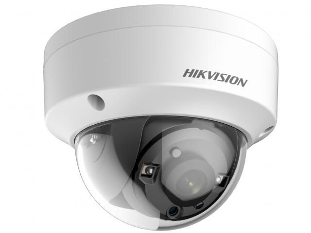 Камера видеонаблюдения HIKVISION DS-2CE56H5T-VPIT, 6 мм, белый Камера видеонаблюдения HIKVISION DS-2CE56H5T-VPIT, 6 мм, белыйКамеры видеонаблюдения<br>съемка: цветная; матрица: CMOS, 5Мп, объектив 6 мм; 45°; исполнение: уличная; видео: 20 кадр/с, 2560 х 1944; ИК-подсветка; съемка в HDR; антивандальная; влагозащищенная; низкотемпературная<br><br>Цвет: белый