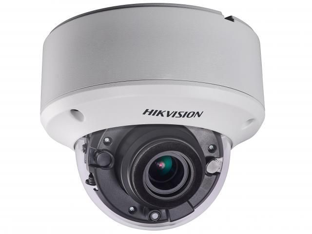 Камера видеонаблюдения HIKVISION DS-2CE56H5T-VPIT3Z, 2.8 - 12 мм, белый Камера видеонаблюдения HIKVISION DS-2CE56H5T-VPIT3Z, 2.8 - 12 мм, белыйКамеры видеонаблюдения<br>съемка: цветная; матрица: CMOS, 5Мп, объектив 2.8 - 12 мм; исполнение: уличная; видео: 20 кадр/с, 2560 х 1944; ИК-подсветка; съемка в HDR; антивандальная; влагозащищенная; низкотемпературная<br><br>Цвет: белый