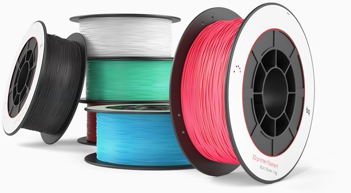 Пластик для принтера 3D BQ 05BQFIL024 PLA d1.75мм 1кг 1цв.