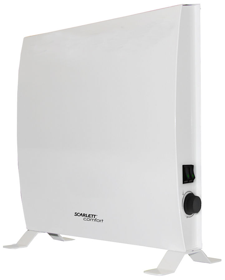Конвектор SCARLETT SCA H VER14 1000, 1000Вт, белый Конвектор SCARLETT SCA H VER14 1000, 1000Вт, белыйКонвекторы<br>режимы мощности: 1000/500 Вт; максимальная мощность: 1000Вт; термостат; выключение при перегреве; цвет: белый<br><br>Цвет: белый