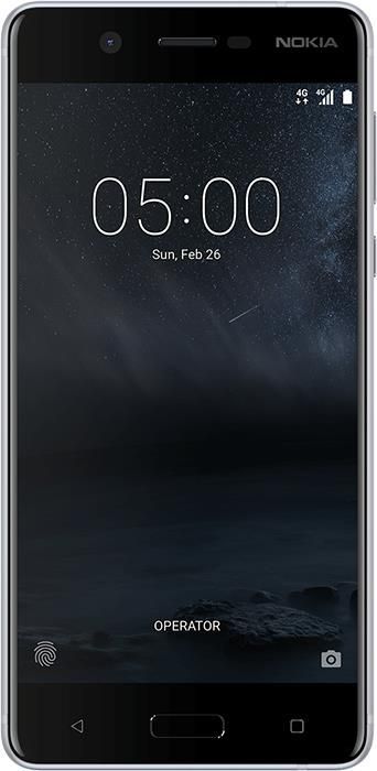 Смартфон NOKIA 5 Dual sim, серебристый