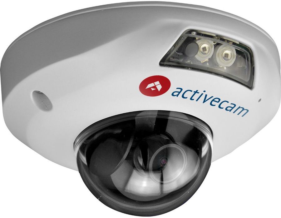 Видеокамера IP ACTIVECAM AC-D4141IR1, 3.6 мм, белый Видеокамера IP ACTIVECAM AC-D4141IR1, 3.6 мм, белыйКамеры видеонаблюдения<br>съемка: цветная; матрица: CMOS, 4Мп, объектив 3.6 мм; исполнение: уличная; видео: 18 кадр/с, 2592 х 1520; ИК-подсветка; съемка в HDR; PoE; слот для карт памяти; влагозащищенная; низкотемпературная<br><br>Цвет: белый