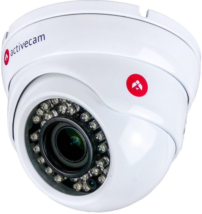Видеокамера IP ACTIVECAM AC-D8123ZIR3, 2.8 - 12 мм, белый Видеокамера IP ACTIVECAM AC-D8123ZIR3, 2.8 - 12 мм, белыйКамеры видеонаблюдения<br>съемка: цветная; матрица: CMOS, 2.1Мп, объектив 2.8 - 12 мм; исполнение: уличная; видео: 25 кадр/с, 1920 х 1080; ИК-подсветка; съемка в HDR; PoE; антивандальная; влагозащищенная; низкотемпературная<br><br>Цвет: белый