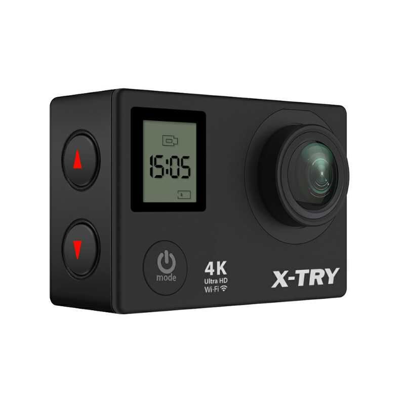 Экшн-камера X-TRY XTC210 UHD 4K, WiFi, черный