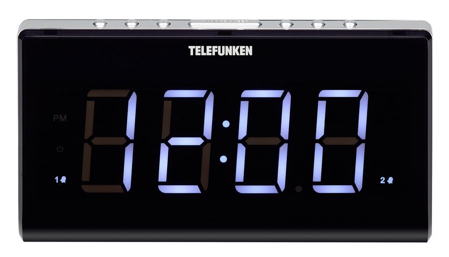 Радиоприемник TELEFUNKEN TF-1525, черный Радиоприемник TELEFUNKEN TF-1525, черныйРадиоприемники<br>настольный, тюнер - цифровой, FM, FM (64-108 МГц), часы, будильник, цвет - черный<br><br>Цвет: черный