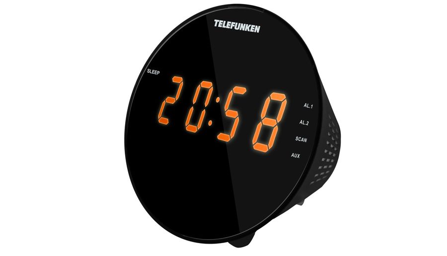 Радиоприемник TELEFUNKEN TF-1572, черный Радиоприемник TELEFUNKEN TF-1572, черныйРадиоприемники<br>настольный, тюнер - цифровой, FM, AM, часы, будильник, цвет - черный<br><br>Цвет: черный