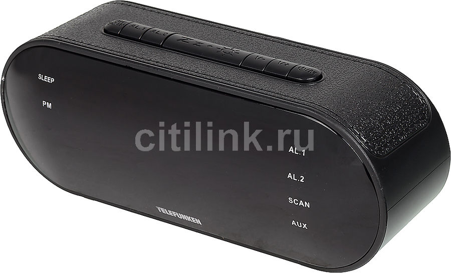Радиоприемник TELEFUNKEN TF-1573, черный Радиоприемник TELEFUNKEN TF-1573, черныйРадиоприемники<br>настольный, тюнер - цифровой, FM, FM (64-108 МГц), AM, будильник, цвет - черный<br><br>Цвет: черный