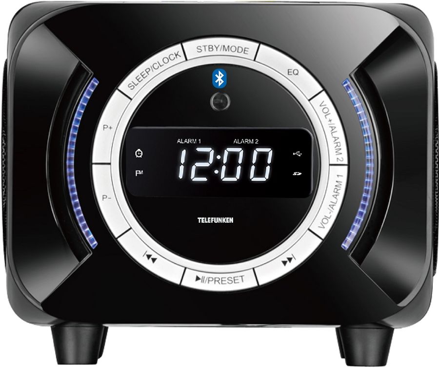 Аудиомагнитола TELEFUNKEN TF-AS1203UB, черный Аудиомагнитола TELEFUNKEN TF-AS1203UB, черныйМагнитолы<br>мощность: 21Вт, воспроизведение MP3, WMA, интерфейс USB, тип карт памяти SD, пульт ДУ, цвет: черный<br><br>Цвет: черный