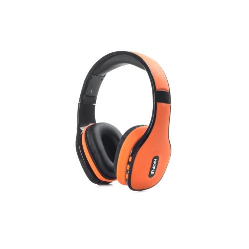 Гарнитура HARPER HB-401, накладные, оранжевый, беспроводные bluetooth Гарнитура HARPER HB-401, накладные, оранжевый, беспроводные bluetoothНаушники<br>Наушники обеспечивают отличное звучание ваших любимых треков, и при этом не имеют проводов, в которых можно было бы запутаться. Подключение одновременно к двум телефонам; Беспроводное и проводное подключение; Длительная автономная работа; Ответ на звонок; Яркий дизайн.<br><br>Цвет: оранжевый