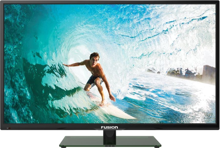 LED телевизор FUSION FLTV-24H100 R, 24, HD READY (720p), черный LED телевизор FUSION FLTV-24H100 R, 24, HD READY (720p), черныйТелевизоры<br>диагональ: 24; яркость: 250кд/м2; разрешение: 1366 x 768; HDTV HD READY (720p); тип USB: мультимедийный; VESA 200x100; цвет: черный<br><br>Цвет: черный