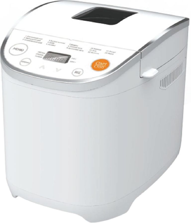 Хлебопечь MIDEA BM-220Q3-W, белый Хлебопечь MIDEA BM-220Q3-W, белыйХлебопечи<br>мощность 580Вт, вес выпечки 750/1000г, отсрочка старта 13ч, программ приготовления- 14, форма выпечки буханка, антипригарное покрытие, замес теста, бездрожжевая выпечка, поддержание температуры, цвет- белый<br><br>Цвет: белый