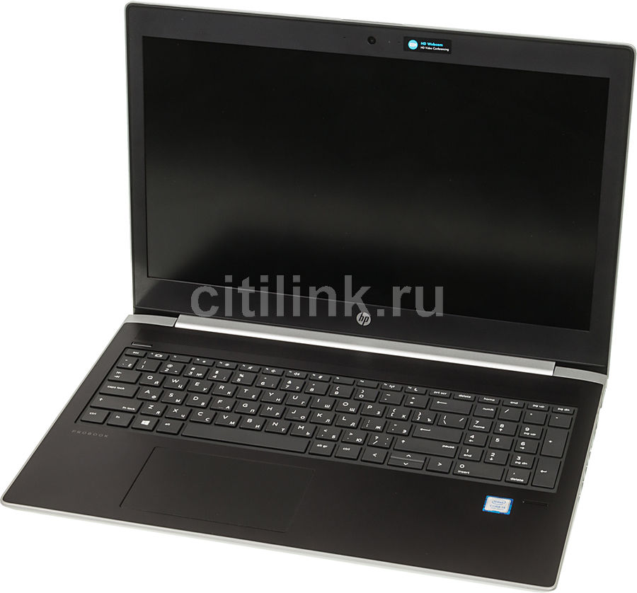 Ноутбук HP ProBook 450 G5, 15.6&quot;, Intel Core i3 7100U 2.4ГГц, 4Гб, 500Гб, Intel HD Graphics 620, Free DOS 2.0, 2RS25EA, серебристый