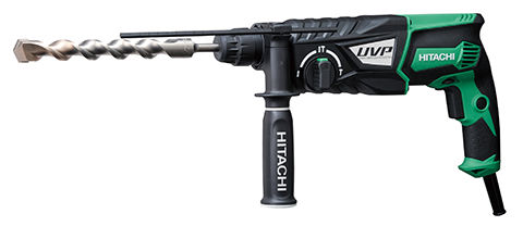 Перфоратор HITACHI DH28PCY Перфоратор HITACHI DH28PCYПерфораторы<br>мощность: 850Вт; кол-во скоростей: 1; энергия удара: 3.4Дж; основной патрон: SDS-plus; вес: 2.9кг<br>