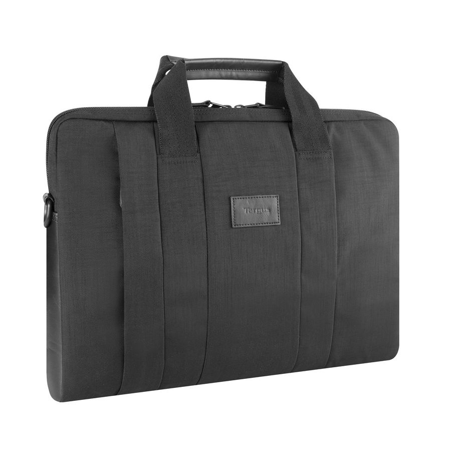 Сумка для ноутбука TARGUS TSS594EU 16 полиэстер черный Сумка для ноутбука TARGUS TSS594EU 16 полиэстер черныйСумки для ноутбуков<br>Классическая сумка для переноски ноутбука с диагональю экрана до 16 дюймов. В сумку легко помещаются документы формата А4. Плотная внутренняя обивка хорошо защищает ноутбук при переноске.<br><br>Цвет: черный