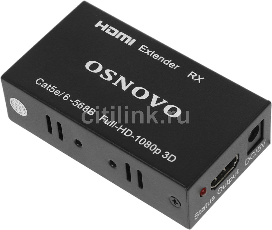 Приемопередатчик OSNOVO TA-Hi/1+RA-Hi/1 Приемопередатчик OSNOVO TA-Hi/1+RA-Hi/1Аксессуары для видеокамер<br>Комплект для передачи HDMI по одному кабелю витой пары CAT5e/6 до 50м.<br>