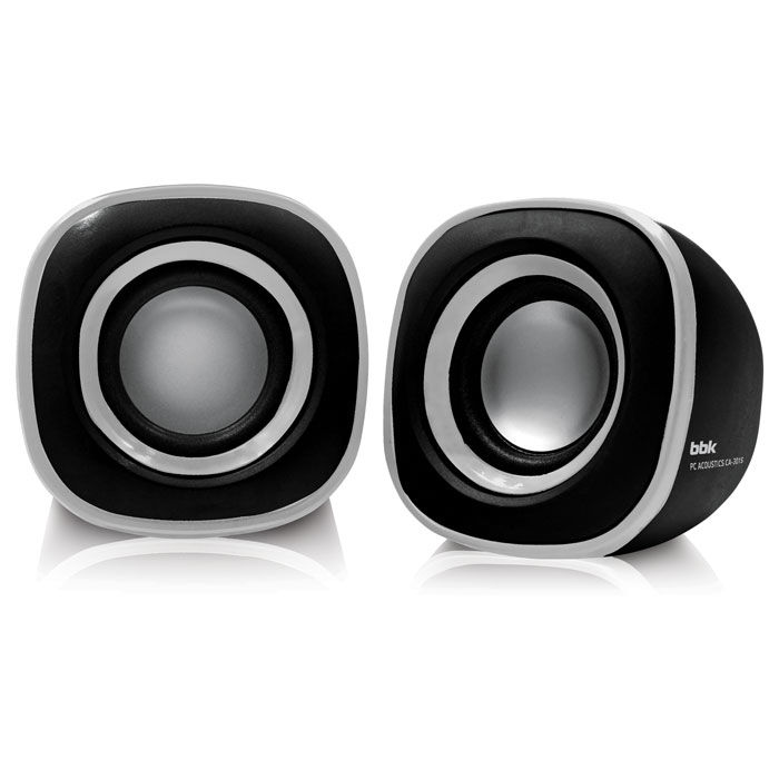 Колонки BBK CA-301S, черный, металлик Колонки BBK CA-301S, черный, металликКолонки для компьютера<br>акустический тип: 2.0; выходная мощность (RMS) 3Вт; питание от USB; тип акустики: стационарная; цвет: черный<br>