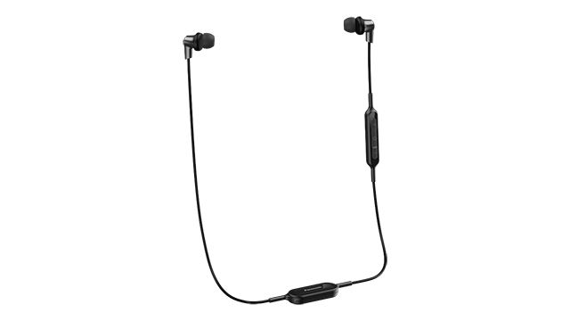 Наушники PANASONIC RP-NJ300BGCA, вкладыши, черный, беспроводные bluetooth Наушники PANASONIC RP-NJ300BGCA, вкладыши, черный, беспроводные bluetoothНаушники<br>NJ300B имеют компактный размер и одноцветный корпус, который идеально подходит даже к деловому костюму. При полной зарядке аккумулятора они обеспечивают до 4 часов 20 минут беспроводного воспроизведения с использованием технологии Bluetooth. Быстрая зарядка в течение 20 минут.<br><br>Цвет: черный