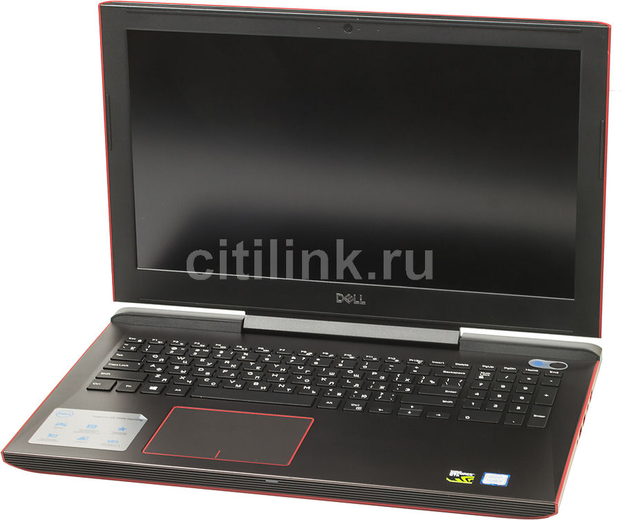 Ноутбук DELL Inspiron 7577, 15.6&quot;, Intel Core i5 7300HQ 2.5ГГц, 8Гб, 256Гб SSD, nVidia GeForce GTX 1060 - 6144 Мб, Windows 10 Home, 7577-9591, красный