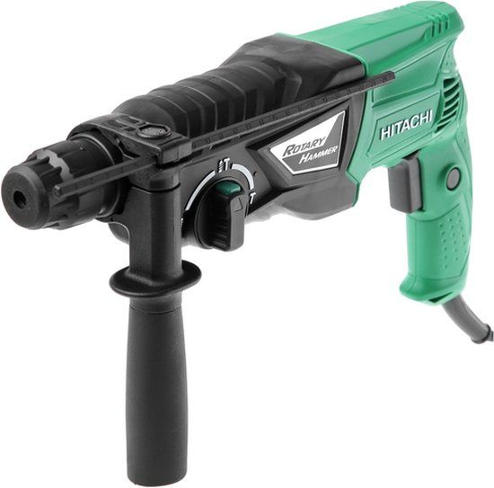 Перфоратор HITACHI DH26PB Перфоратор HITACHI DH26PBПерфораторы<br>мощность: 830Вт; кол-во скоростей: 1; энергия удара: 3.2Дж; основной патрон: SDS-plus<br>