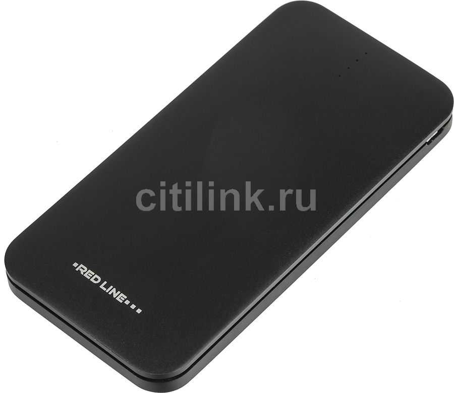 Внешний аккумулятор REDLINE B8000, 8000мAч, черный [ут000010568]