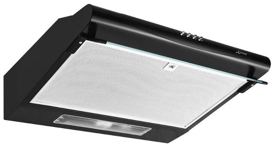 Вытяжка козырьковая Kaiser A 601 MS черный управление: кнопочное (1 мотор)