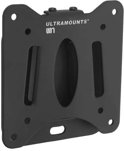 Кронштейн для телевизора Ultramounts UM 216 черный 13"-27" макс.30кг настенный фиксированный