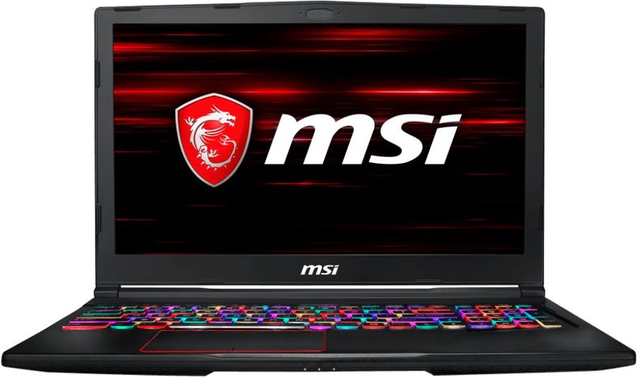 Ноутбук MSI GE63 Raider RGB 8RF-208RU, 15.6&quot;, Intel Core i7 8750H 2.2ГГц, 16Гб, 1000Гб, 256Гб SSD, nVidia GeForce GTX 1070 - 8192 Мб, Windows 10, 9S7-16P512-208, черный
