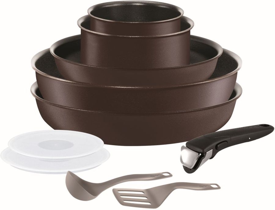 Набор посуды TEFAL Ingenio Chef L6559802, 10 предметов
