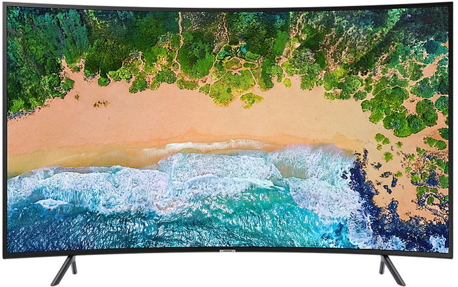 LED телевизор SAMSUNG UE65NU7300UXRU R, 65, Ultra HD 4K (2160p), черный телевизор samsung ultra hd ue78js9500t