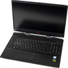 Ноутбук HP Omen 15-dc0006ur, 15.6&quot;, Intel Core i7 8750H 2.2ГГц, 32Гб, 1000Гб, 256Гб SSD, nVidia GeForce GTX 1070 - 8192 Мб, Windows 10, 4GV58EA, черный