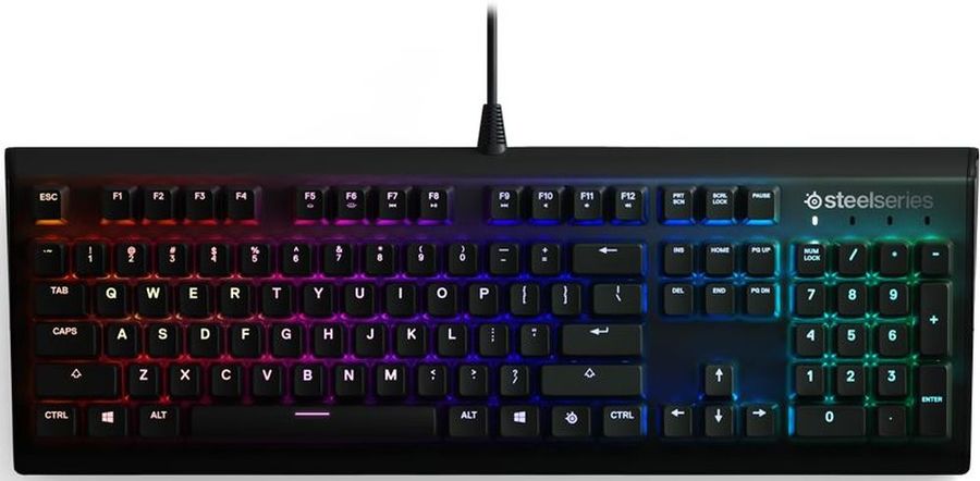 Клавиатура Steelseries Apex M750- RU Layout механическая черный USB Gamer LED [64677]