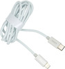 Кабель DEPPA USB Type-C (m) - Lightning (m), 1.2м, белый [72280]