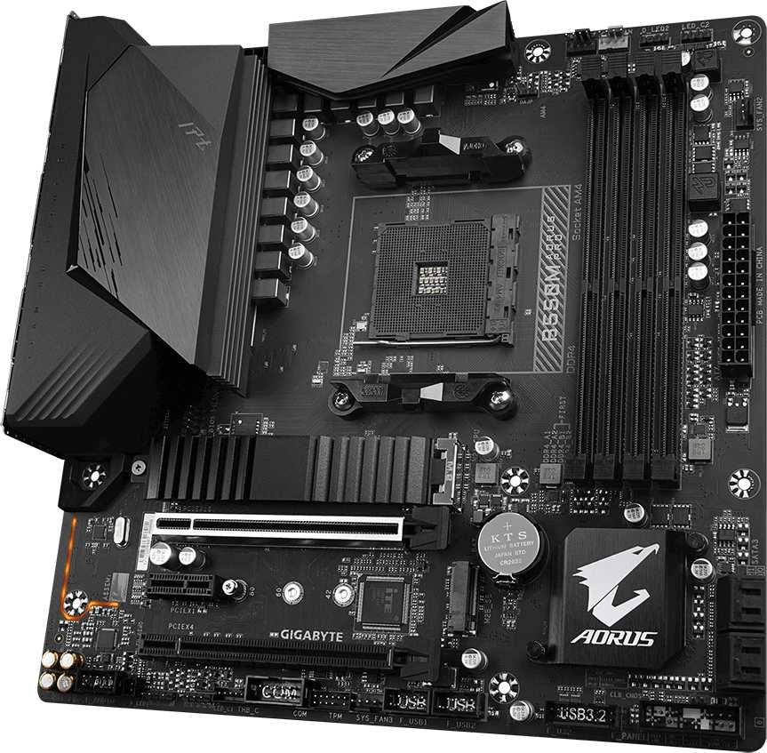 Характеристики Материнская плата GIGABYTE B550M AORUS PRO SocketAM4