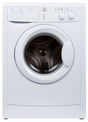 Стиральная машина INDESIT NWU 585 L, фронтальная загрузка, белый