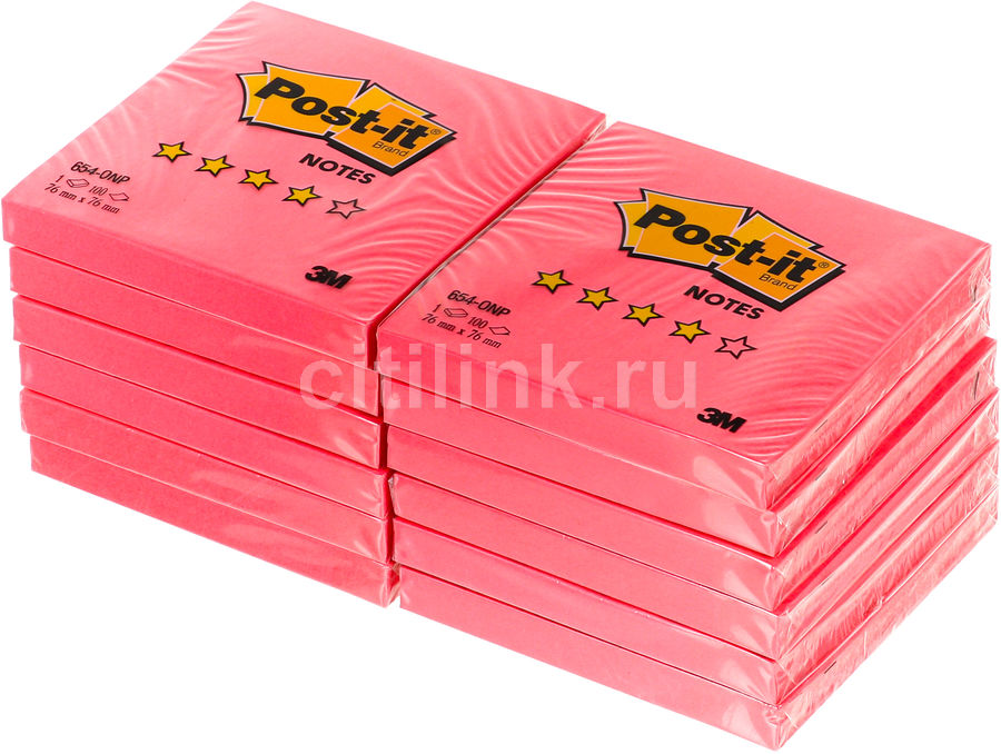 Блок самоклеящийся бумажный 3M Post-it Optima Лето 654-ONP 7100041123 76x76мм 100лист. неон красный Блок самоклеящийся бумажный 3M Post-it Optima Лето 654-ONP 7100041123 76x76мм 100лист. неон красныйБлоки для записей<br><br><br>Линейка: Post-it Optima