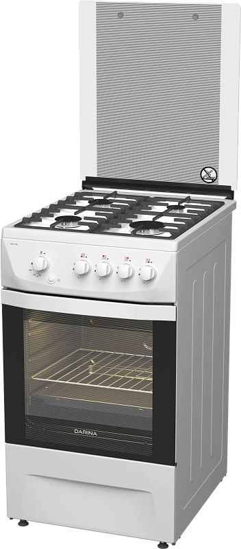 Газовая плита DARINA 1D1 GM 241 008 W, газовая духовка, белый Газовая плита DARINA 1D1 GM 241 008 W, газовая духовка, белыйГазовые плиты<br>тип духовки- газовая, электроподжиг- ручной, газ-контроль духовки, ящик для посуды, ширина 50см цвет- белый<br><br>Цвет: белый