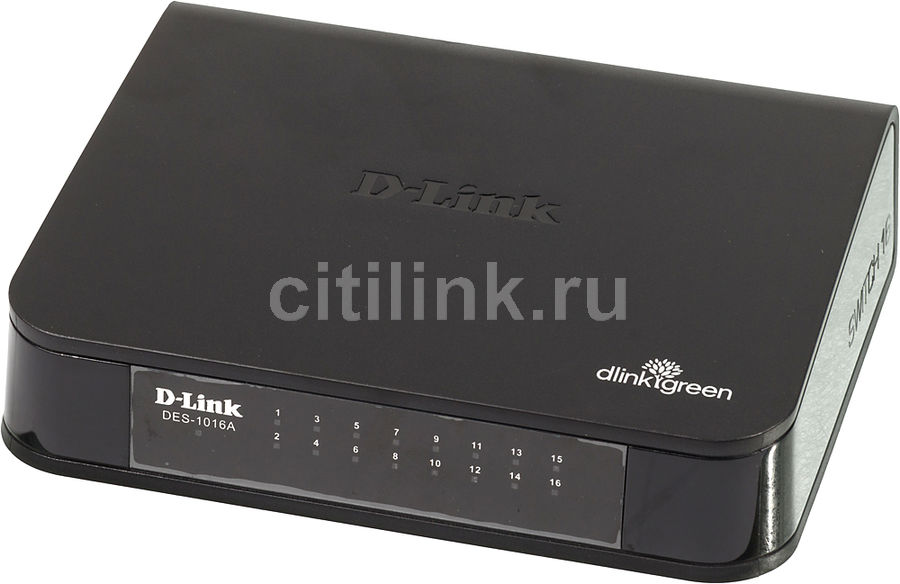 Коммутатор D-LINK DES-1016A/E1B