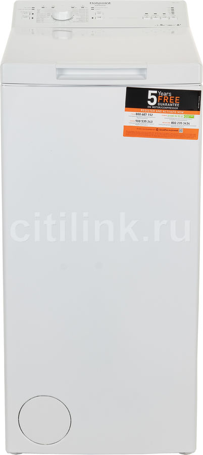 Стиральная машина HOTPOINT-ARISTON WMTL 601 L CIS, вертикальная загрузка, белый