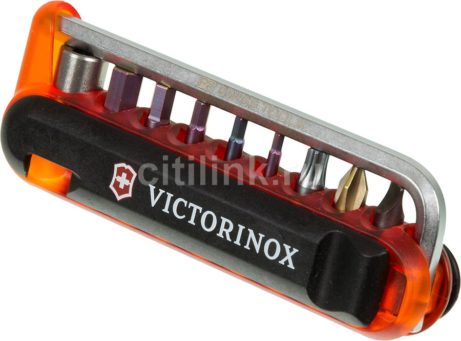 Мультитул Victorinox Bike Tool PB 470 (4.1329.RH) 115мм 13функций оранжевый полупрозрачный блистер