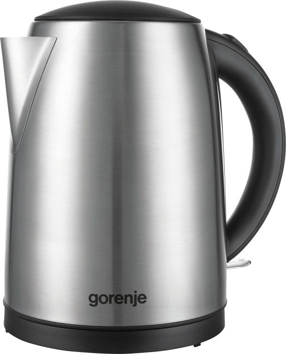 Чайник электрический GORENJE K17HE, 2200Вт, серебристый Чайник электрический GORENJE K17HE, 2200Вт, серебристыйЧайники электрические<br>мощность - 2200Вт; объем - 1.7л; корпус - нержавеющая сталь; фильтр от накипи, цвет - серебристый<br><br>Цвет: серебристый