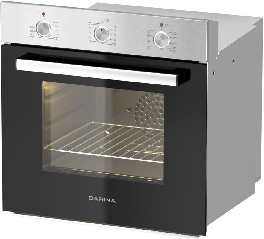 Духовой шкаф DARINA 1U5 BDE 111 705 X, серебристый Духовой шкаф DARINA 1U5 BDE 111 705 X, серебристыйЭлектрические духовые шкафы<br>электрическая; мощность подключения: 3500Вт; объем: 50л; гриль; конвекция; ширина 59.5см; цвет: серебристый<br><br>Цвет: серебристый
