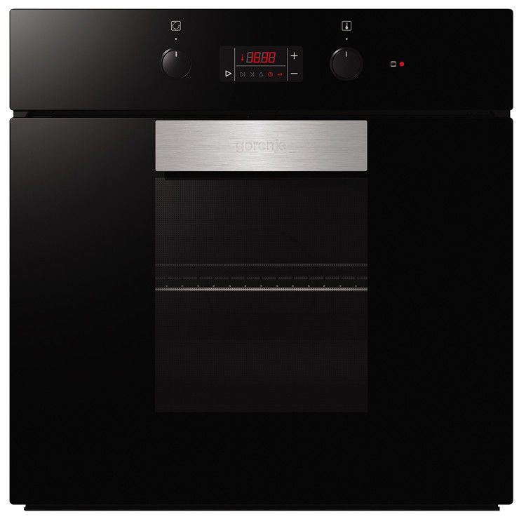Духовой шкаф GORENJE BO73B, черный Духовой шкаф GORENJE BO73B, черныйЭлектрические духовые шкафы<br>электрическая; мощность подключения: 3300Вт; объем: 67л; гриль; ширина 59.7см; цвет: черный<br><br>Цвет: черный